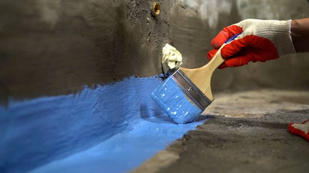 Large-scale Interior Drainage System work completed in Royal Oak, MI by SJ Waterproofing Pros